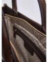 Borsa tote media effetto bottalato Liu Jo – Testa di moro metallizzato