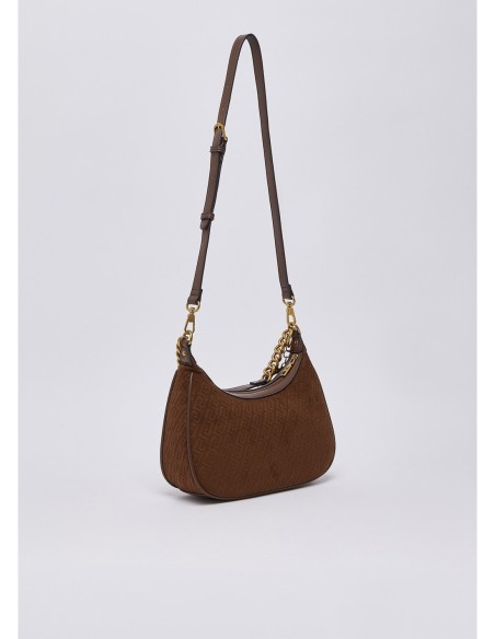 Borsa hobo piccola con catena Liu Jo – Tabacco - foto 2
