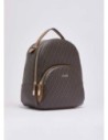 Zaino monogram effetto saffiano Liu Jo – Beige Zaino monogram effetto saffiano Liu Jo – Beige