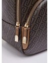 Zaino monogram effetto saffiano Liu Jo – Beige Zaino monogram effetto saffiano Liu Jo – Beige