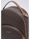 Zaino monogram effetto saffiano Liu Jo – Beige Zaino monogram effetto saffiano Liu Jo – Beige
