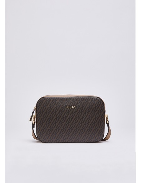 Borsa a tracolla media monogram Liu Jo – Beige - foto 2