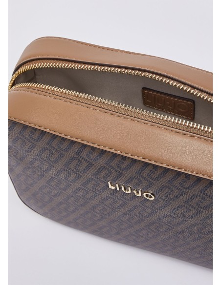 Borsa a tracolla media monogram Liu Jo – Beige - foto 7