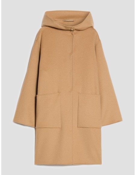 Cappotto in blend di lana double Penny Black – Cammello - foto 2