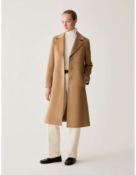 Cappotto in drap di lana Penny Black – Cammello - foto 1