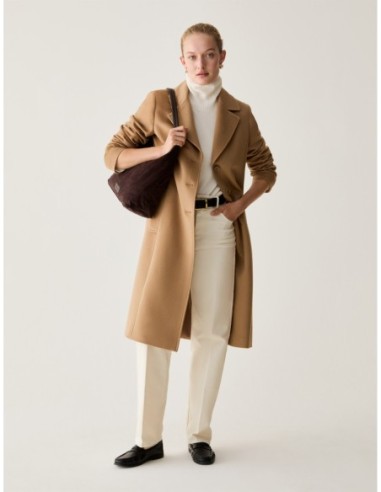 Cappotto in drap di lana Penny Black – Cammello - foto 5