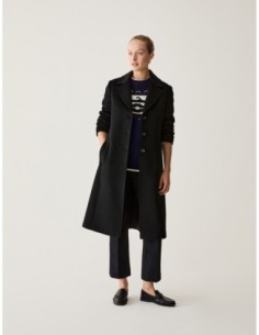 Cappotto in drap di lana Penny Black – Nero - foto 1