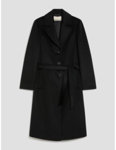 Cappotto in drap di lana Penny Black – Nero - foto 1 2