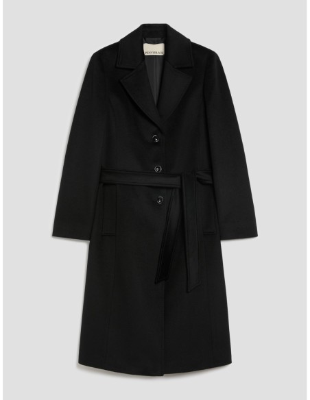 Cappotto in drap di lana Penny Black – Nero - foto 2
