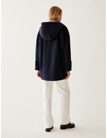 Montgomery in drap di lana Penny Black – Blu notte - foto 3