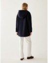 Montgomery in drap di lana Penny Black – Blu notte