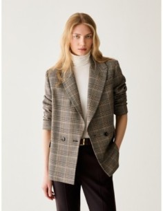 Blazer morbido in pura lana Penny Black – Sabbia - foto 1