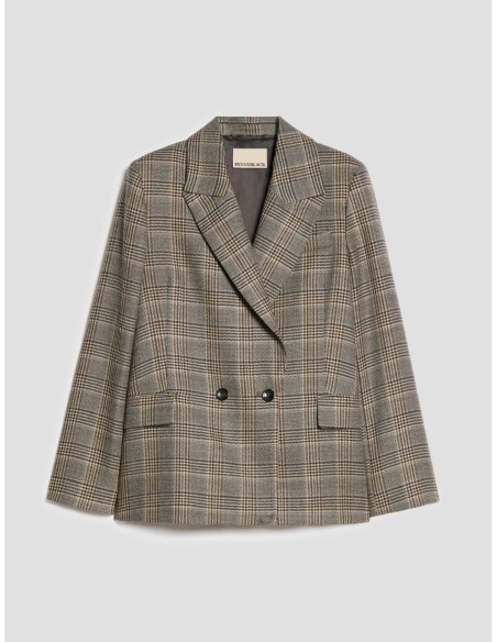 Blazer morbido in pura lana Penny Black – Sabbia - foto 2