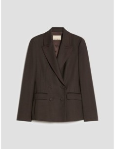 Blazer doppiopetto slim Penny Black – Testa di moro - foto 1 2