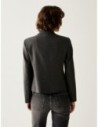 Blazer a microfantasia lamé Penny Black – Peltro