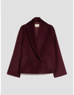 Caban in drap di lana Penny Black – Bordeaux - foto 1 2