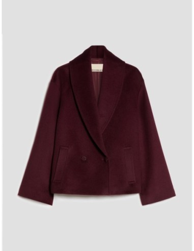 Caban in drap di lana Penny Black – Bordeaux - foto 2