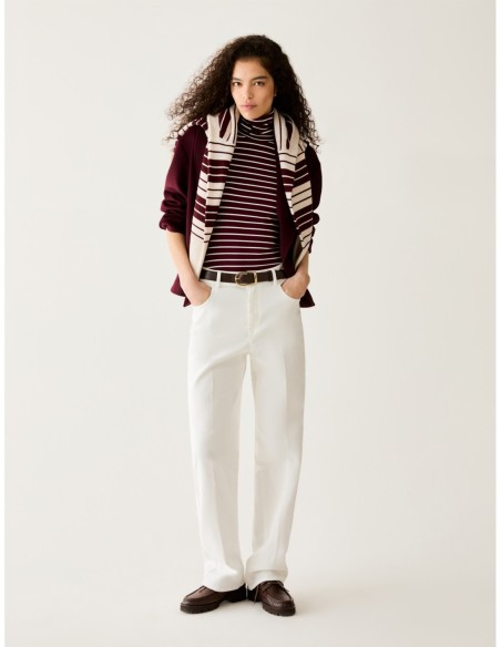Caban in drap di lana Penny Black – Bordeaux - foto 5
