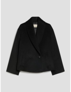 Caban in drap di lana Penny Black – Nero - foto 1 2