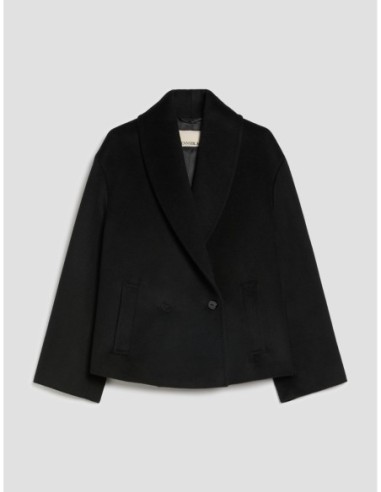 Caban in drap di lana Penny Black – Nero - foto 2
