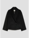 Caban in drap di lana Penny Black – Nero