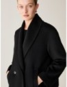 Caban in drap di lana Penny Black – Nero