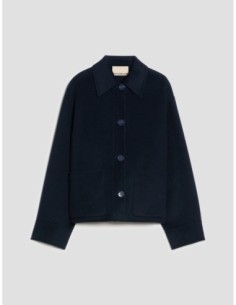 Giacca in blend di lana double Penny Black – Blu - foto 1 2