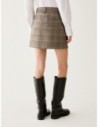 Minigonna in pura lana Penny Black – Sabbia