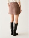 Minigonna in pura lana Penny Black – Sabbia