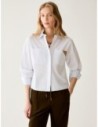Camicia boxy fit a mix di righe Penny Black – Azzurro