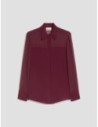 Camicia in mix di materiali Penny Black – Bordeaux Camicia in mix di materiali Penny Black – Bordeaux