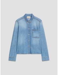 Camicia boxy fit in denim Penny Black – Blue jeans - foto 1 2