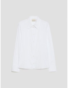 Camicia slim fit in popeline Penny Black – Bianco - foto 1 2