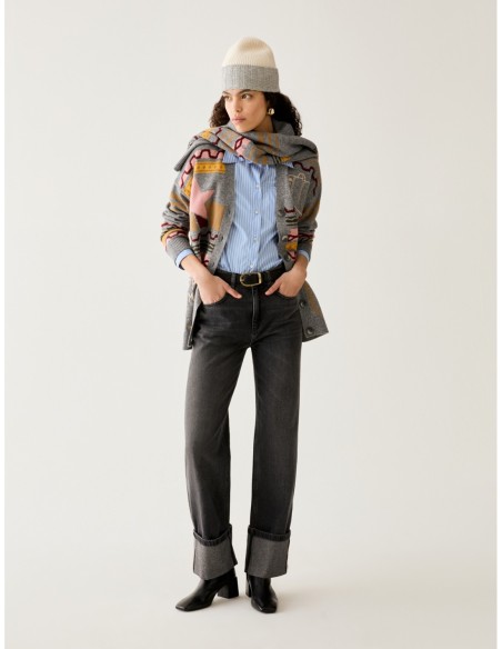 Camicia slim fit in popeline Penny Black – Azzurro - foto 5