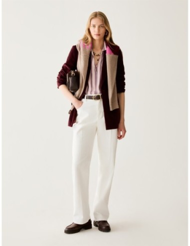 Blusa in twill fluido Penny Black – Rosa - foto 5