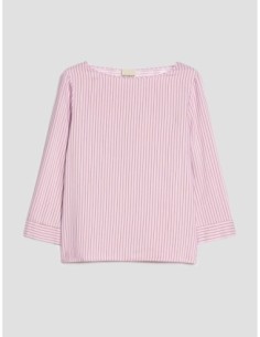 Blusa in twill fluido Penny Black – Lilla - foto 1 2