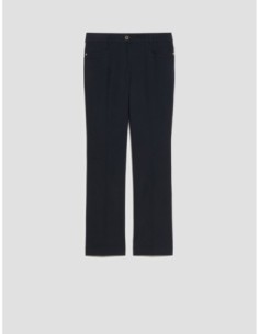 Pantaloni mini-flare fit Penny Black – Blu - foto 1 2