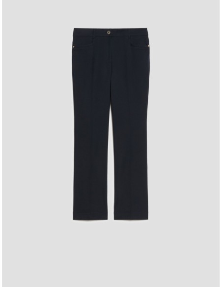 Pantaloni mini-flare fit Penny Black – Blu - foto 2