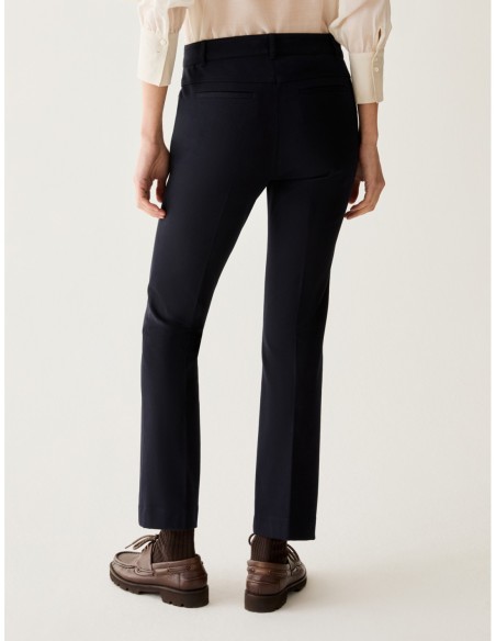 Pantaloni mini-flare fit Penny Black – Blu - foto 3