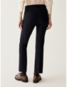 Pantaloni mini-flare fit Penny Black – Blu