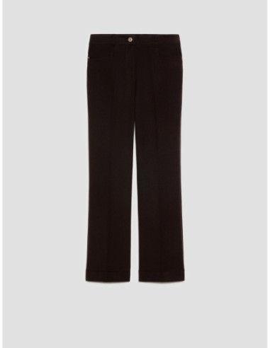 Pantaloni mini-flare fit Penny Black – Testa di moro - foto 2