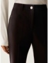 Pantaloni mini-flare fit Penny Black – Testa di moro Pantaloni mini-flare fit Penny Black – Testa di moro
