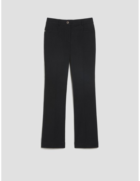 Pantaloni mini-flare fit Penny Black – Nero - foto 2