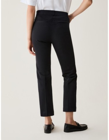 Pantaloni mini-flare fit Penny Black – Nero - foto 3