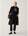 Pantaloni mini-flare fit Penny Black – Nero