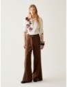 Pantaloni ampi con spacchi Penny Black – Tabacco Pantaloni ampi con spacchi Penny Black – Tabacco