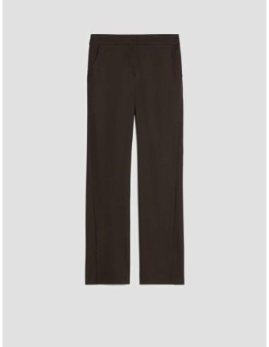 Pantaloni con dettagli in raso Penny Black – Testa di moro - foto 2