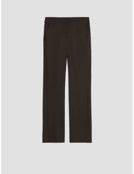 Pantaloni con dettagli in raso Penny Black – Testa di moro - foto 2