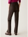 Pantaloni con dettagli in raso Penny Black – Testa di moro Pantaloni con dettagli in raso Penny Black – Testa di moro