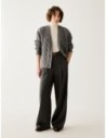 Pantaloni a microfantasia lamé Penny Black – Peltro